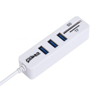 All In One Micro USB Hub Combo USB Card Reader