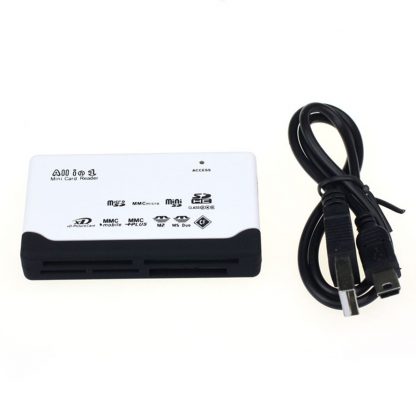 USB 2.0 Card Reader SD XD MMC MS CF TF Micro SD M2 Adapter