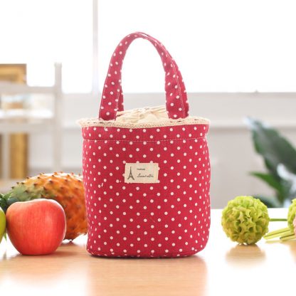 Drawstring Thermal Insulated Lunch Cooler Bag