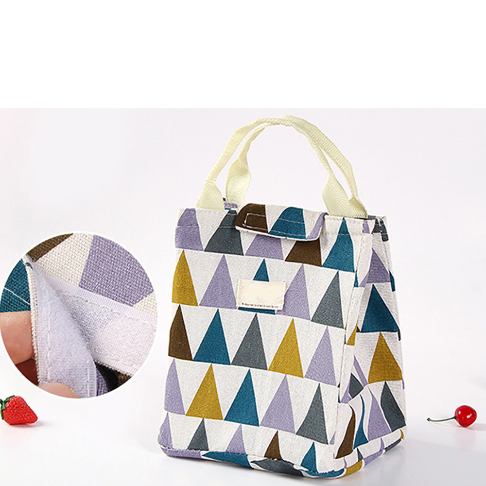 Thermal Insulated Lunch Box Cooler Bag Pouch