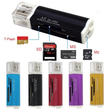 Multi Memory Micro Card Reader All In One USB