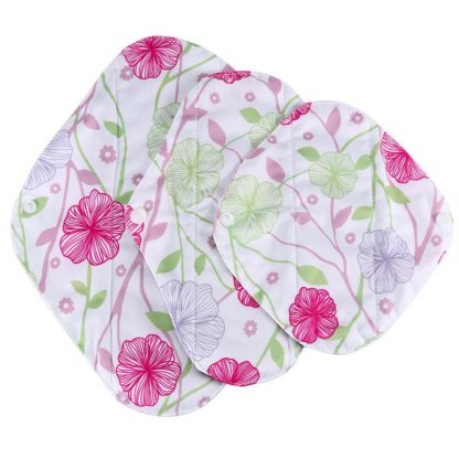 Reusable Bamboo Cloth Washable Women Menstrual Pad