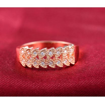 Elegant Luxury Crystal Women Fashion Jewelry Ring