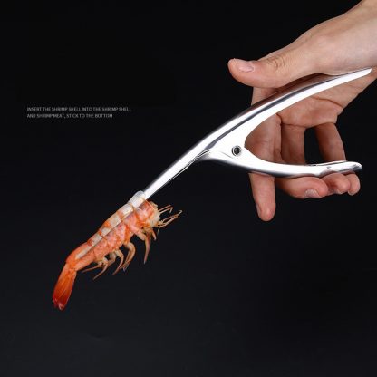 Stainless Steel Prawn Shrimp Peeler Kitchen Tool