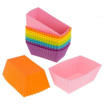 2 PCs Mini Cup Cake Muffin Silicone Baking Liners