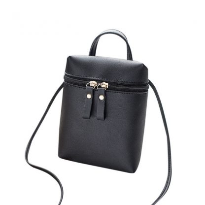 Casual Double Zippers Style Women Fashion Totes Shoulder Bag