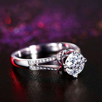 Brilliant Crystal High Quality Cubic Zirconia Women Fashion Ring