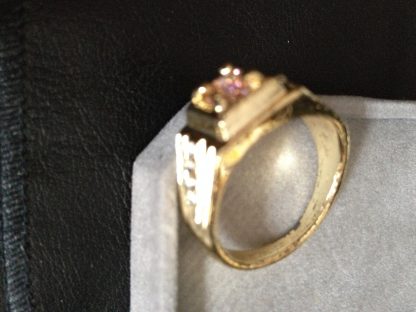 Lab Sapphire Unisex Ring Fashion Jewelry