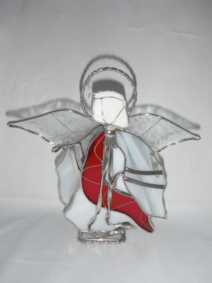 Stained Glass Handmade Christmas Display Angel