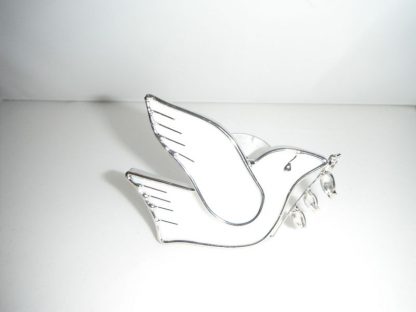Stained Glass Peace Dove Window Suction Cup
