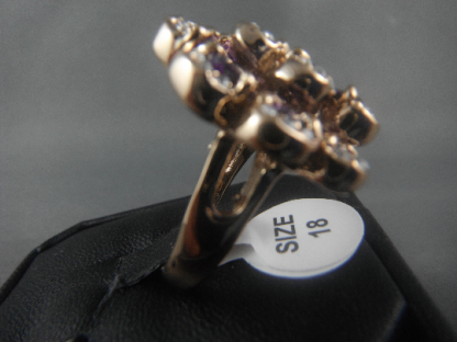 Genuine Austrian Purple Women Ring Fashion Jewelry